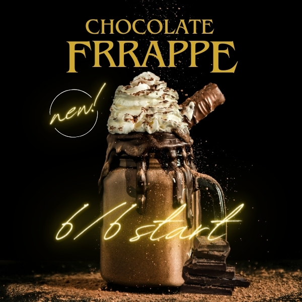 チョコレートフラッペのバナー