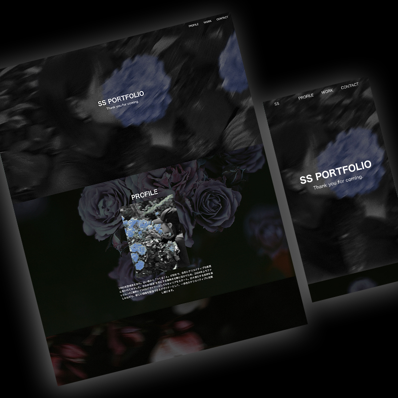 ポートフォリオのサイト